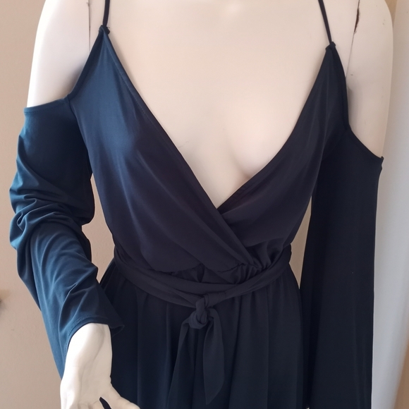 NWT Forever 21 Emerald Green Medium Short Dress - Picture 1 of 3